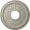 Ekena Millwork Tirana Medallion (Canopies up to 4 3/4"), 13 7/8"OD x 3 3/4"ID x 1 1/4"P, Pot of Cream Crackle CM13TIPCC - alternate 1